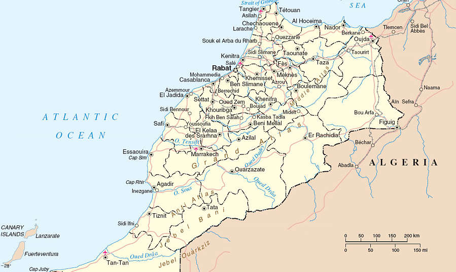 carte-randonnees-maroc